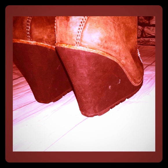 ASH Brown Leather Zenith Boots - Picture 5 of 8